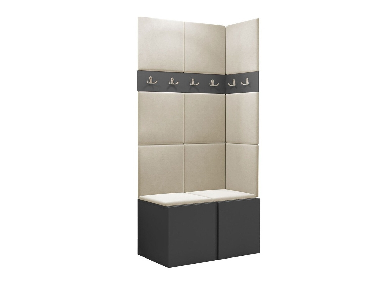 Set za hodnik Hartford 264 (Graphite)