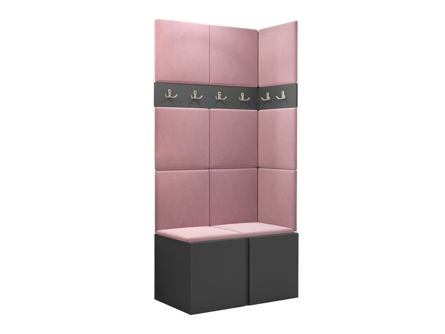 Set za hodnik Hartford 264 (Graphite)