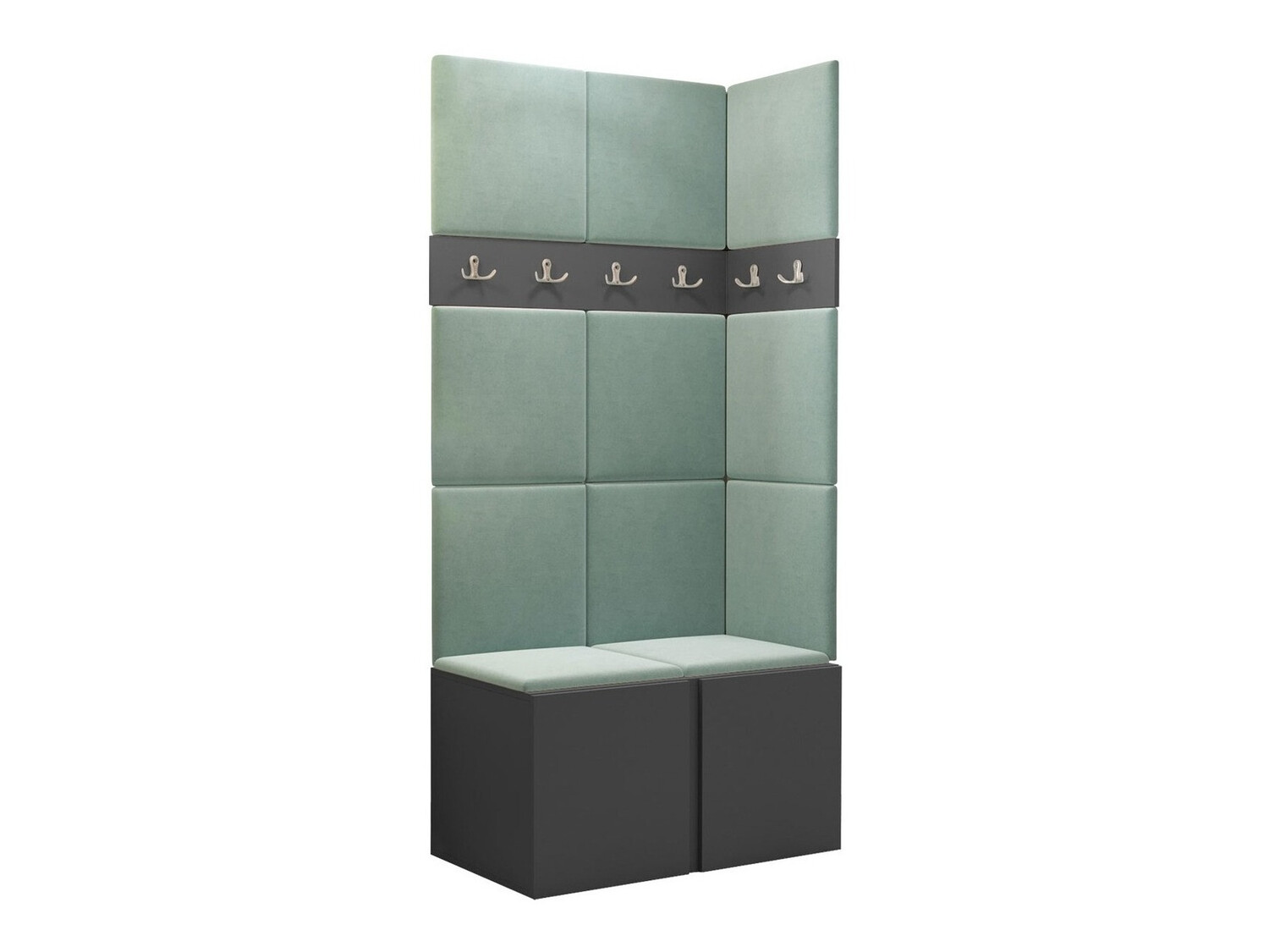 Set za hodnik Hartford 264 (Graphite)