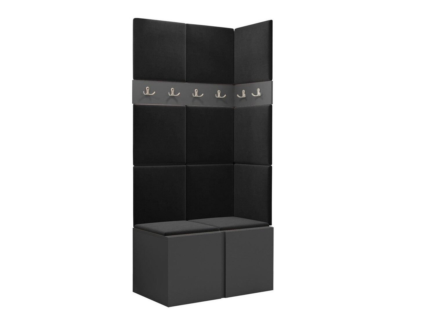 Set za hodnik Hartford 264 (Graphite)