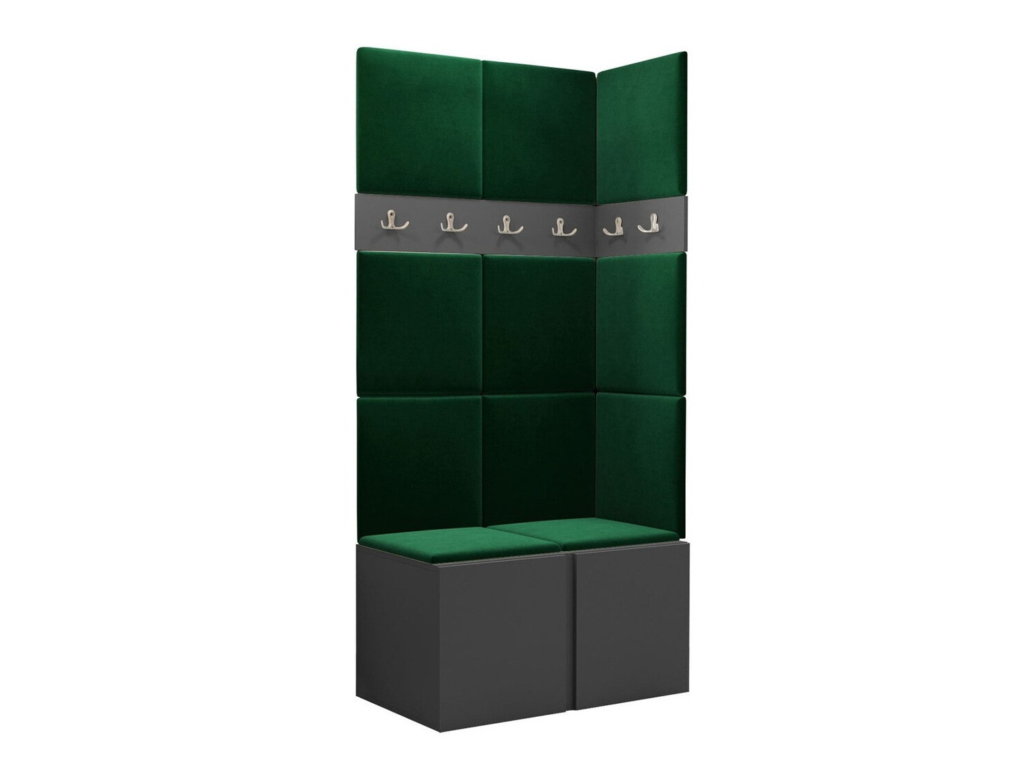 Set za hodnik Hartford 264 (Graphite)