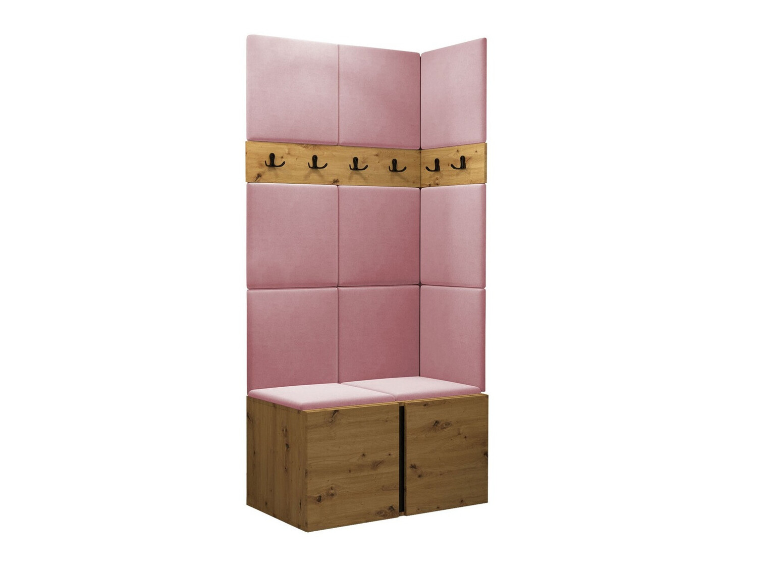 Set za hodnik Hartford 264 (Zanatski hrast)