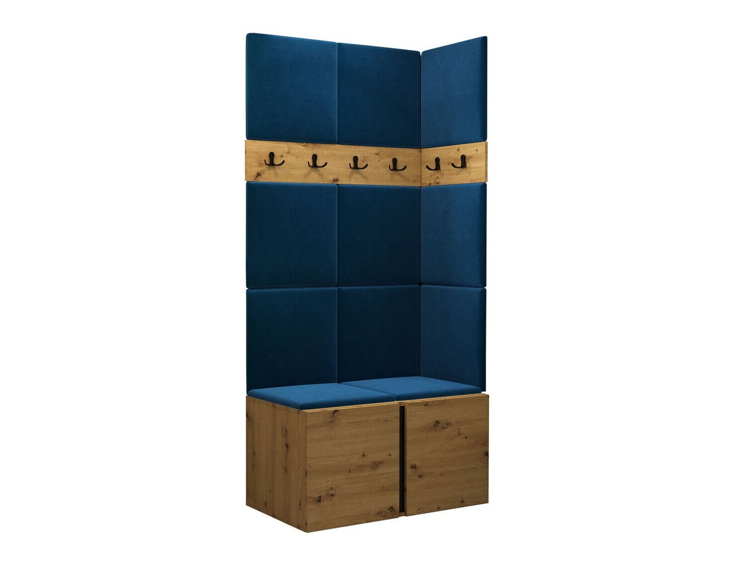 Set za hodnik Hartford 264 (Zanatski hrast)