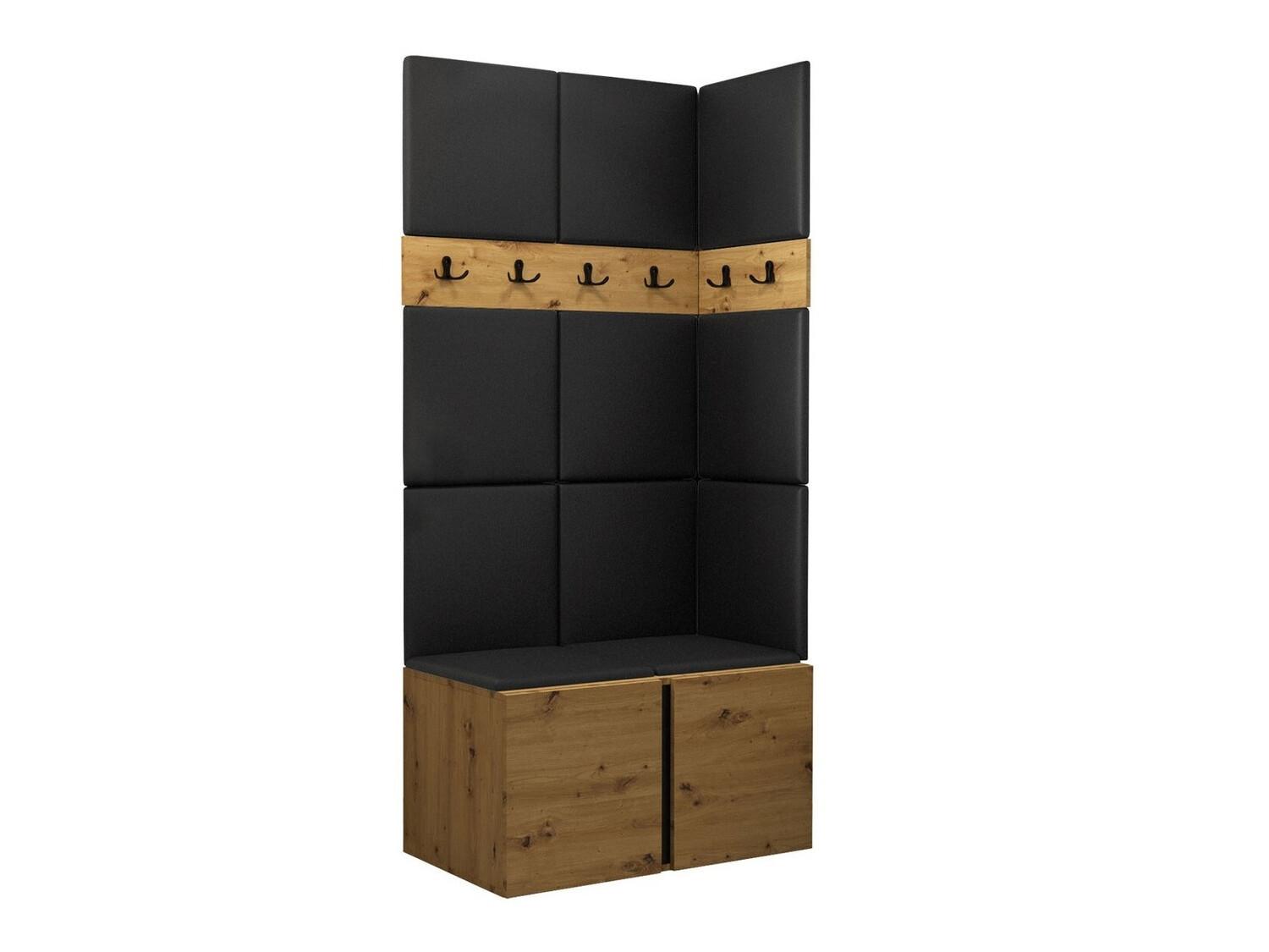 Set za hodnik Hartford 264 (Zanatski hrast)