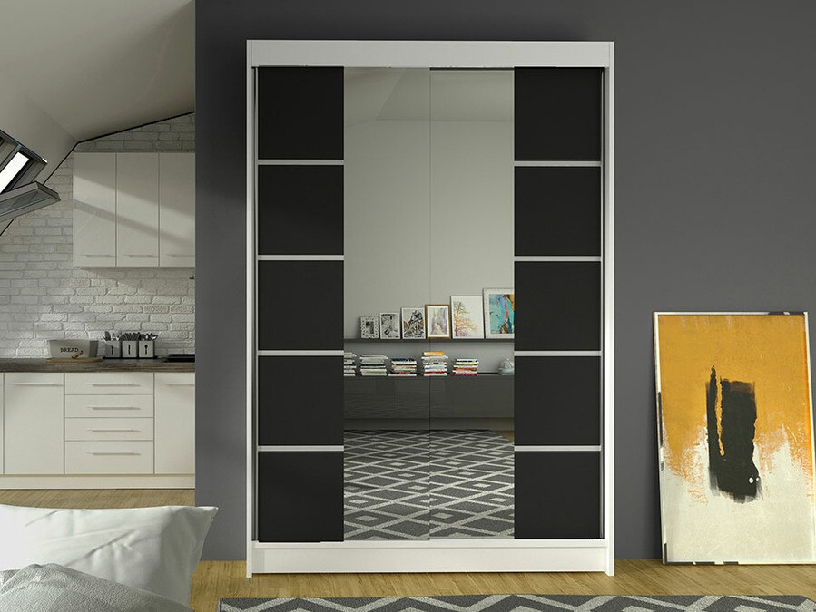 Ormar Closico 151 (Belo + Crno)