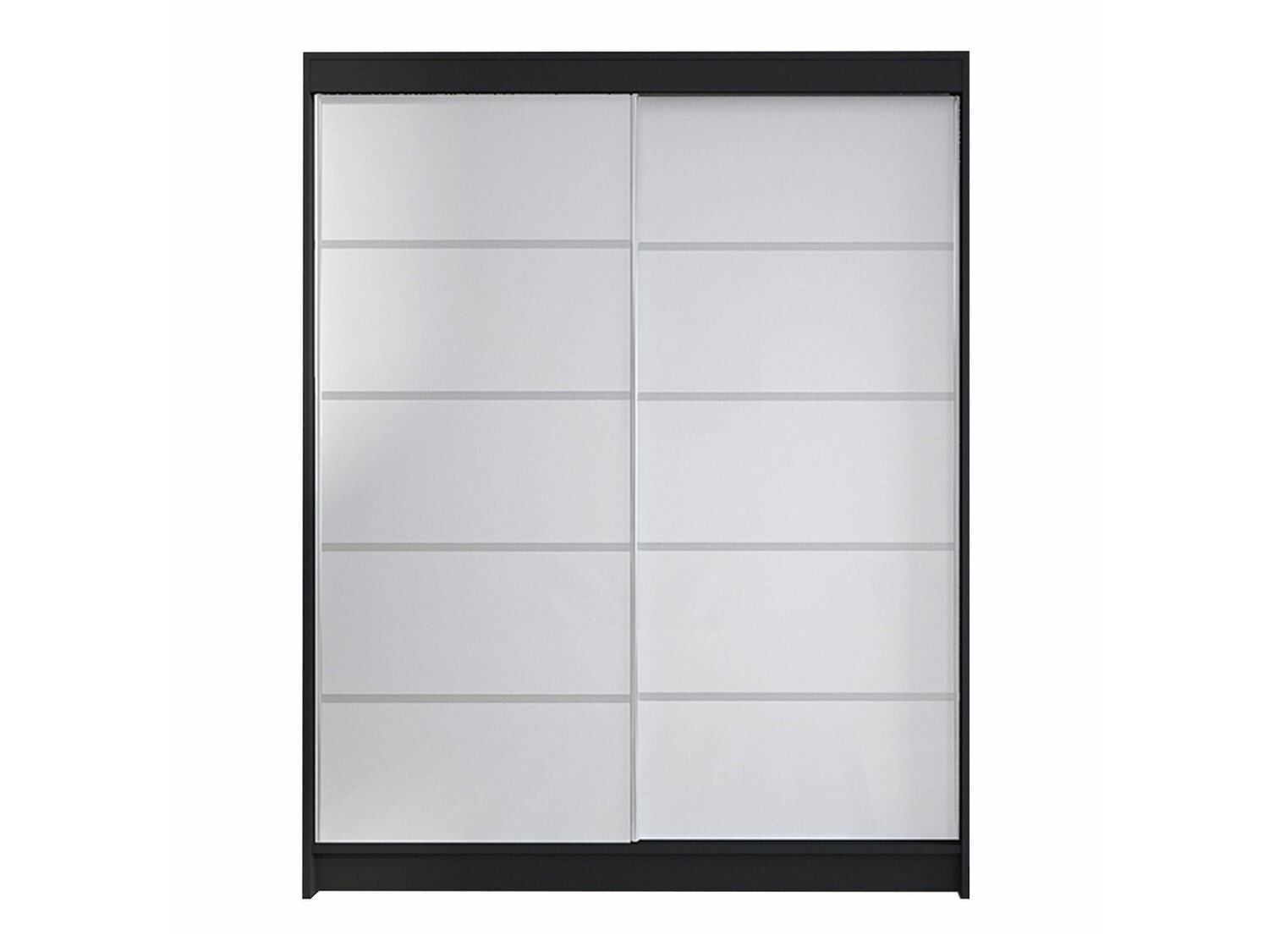 Ormar Closico Vastor IV (Crno + Belo)