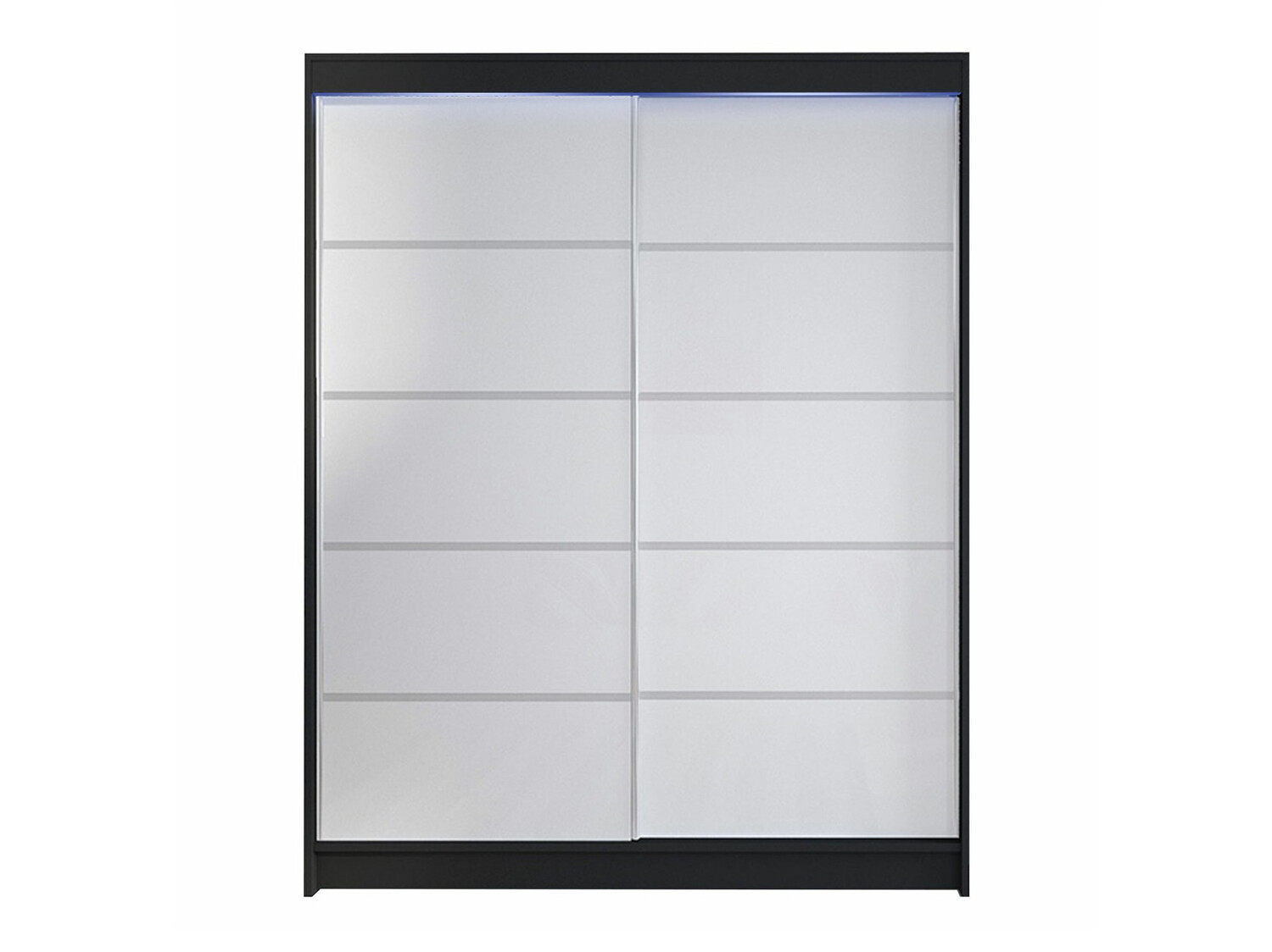 Ormar Closico Vastor IV (Crno + Belo)