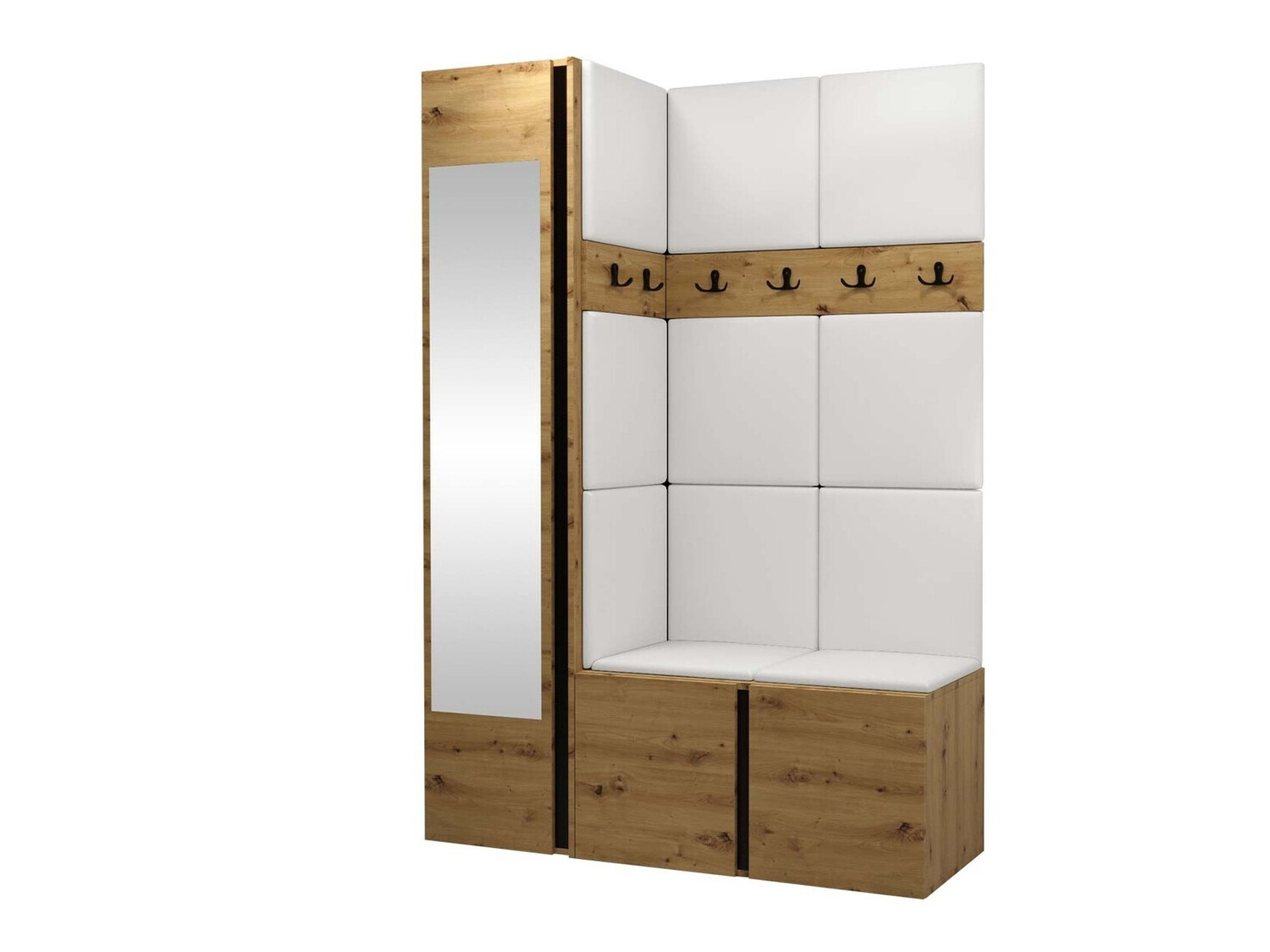 Set za hodnik Hartford 277 (Eko koža Soft 017)