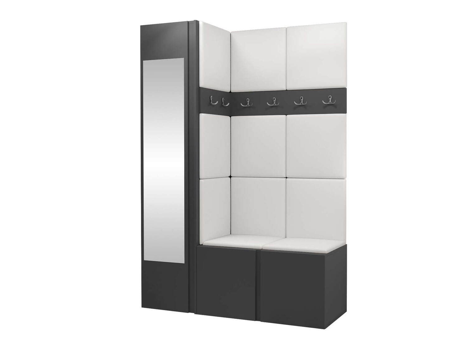 Set za hodnik Hartford 277 (Eko koža Soft 017)