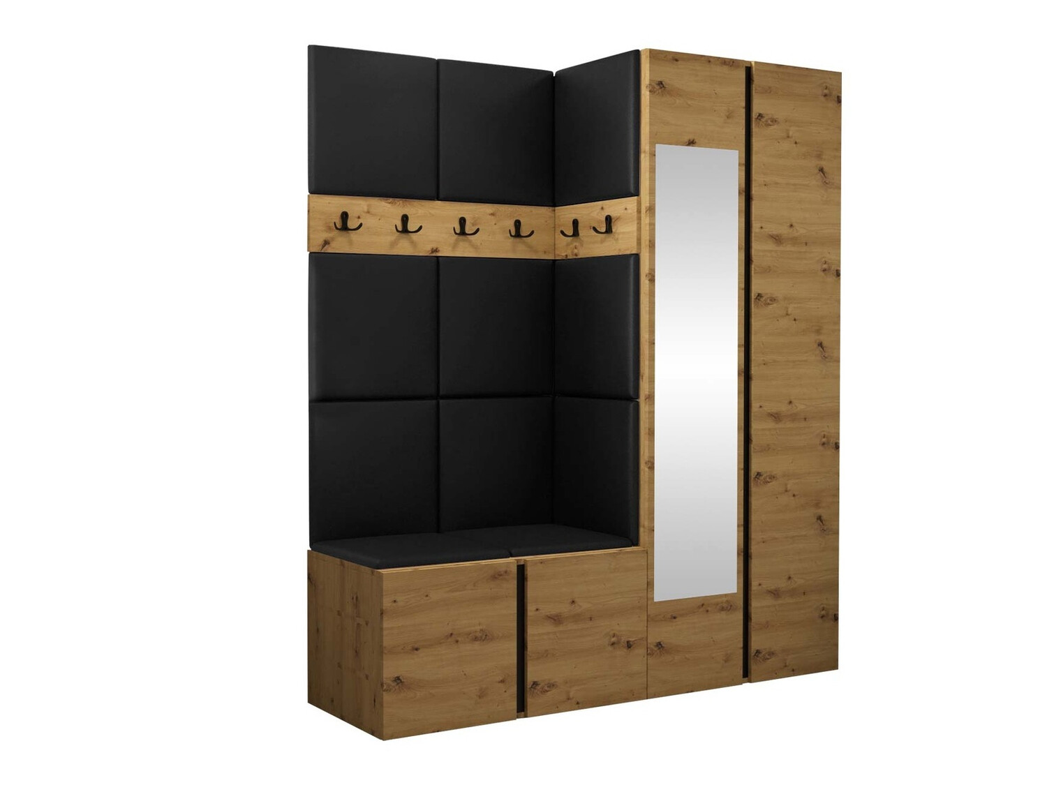 Set za hodnik Hartford 278 (Eko koža Soft 011)