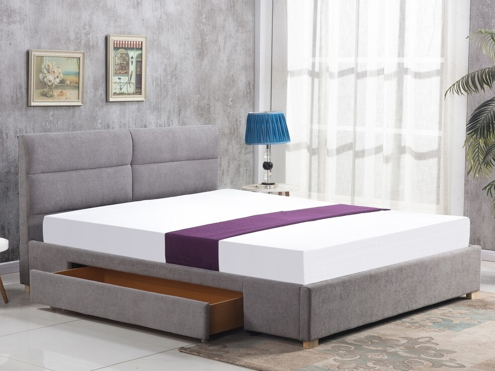 Krevet Houston 586 (Sivo)