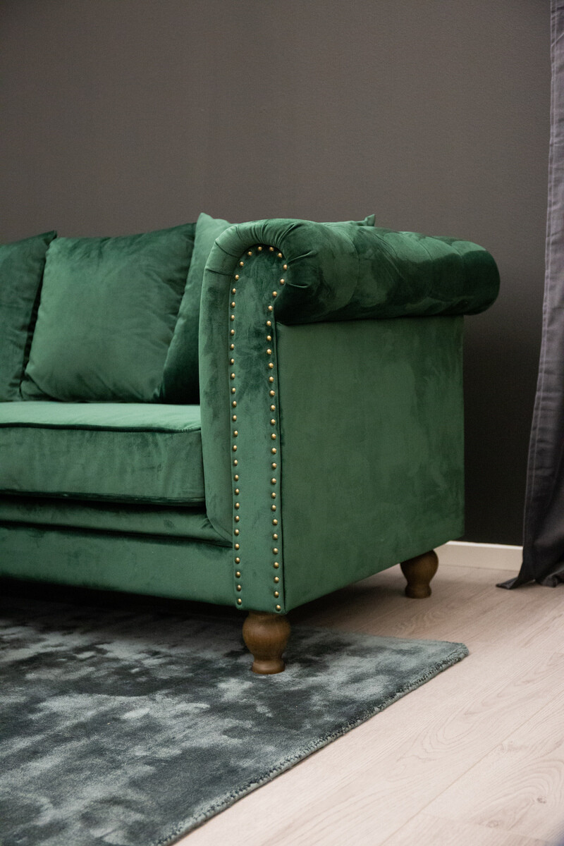 Česterfild sofa Dallas 255 (Zelena)