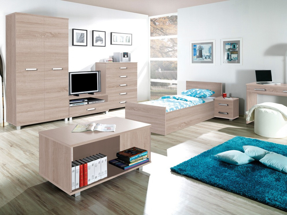 Krevet Cirevau 130 (Sonoma hrast)