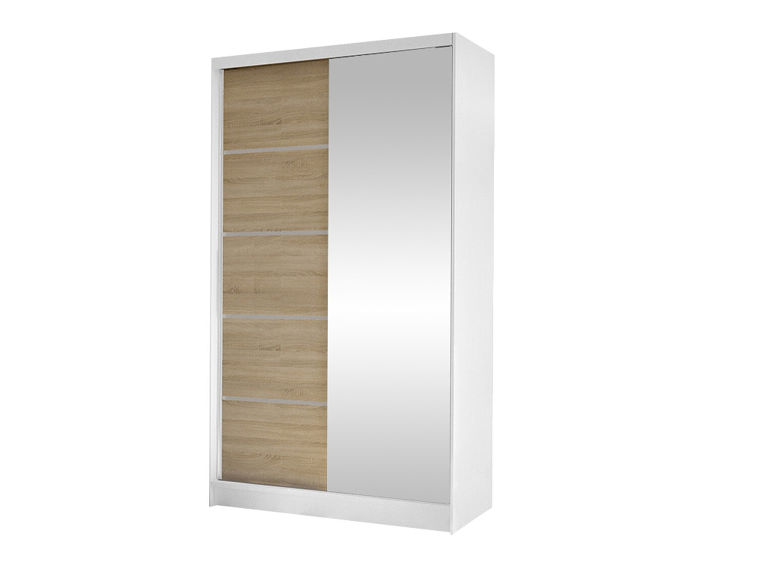 Ormar Closico Fractor III (Belo + Sonoma hrast)