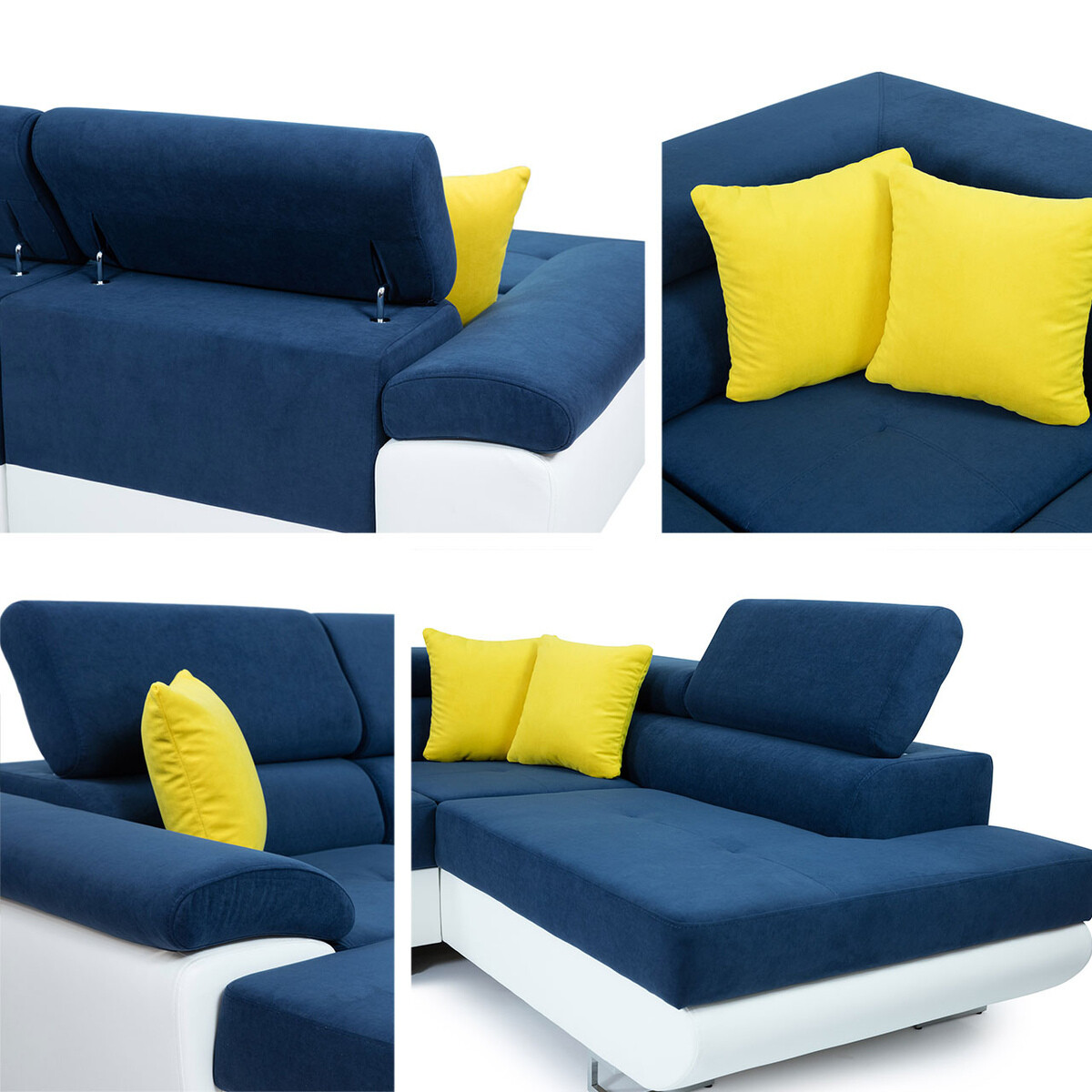 Ugaona sofa Comfivo 249 (Venus Velvet 2916 + Miu 2059)