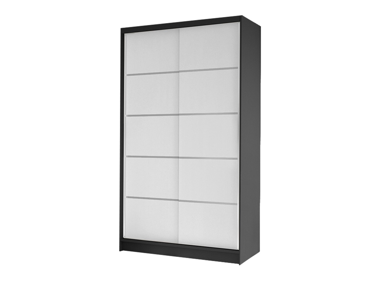Ormar Closico Fractor IV (Crno + Belo)