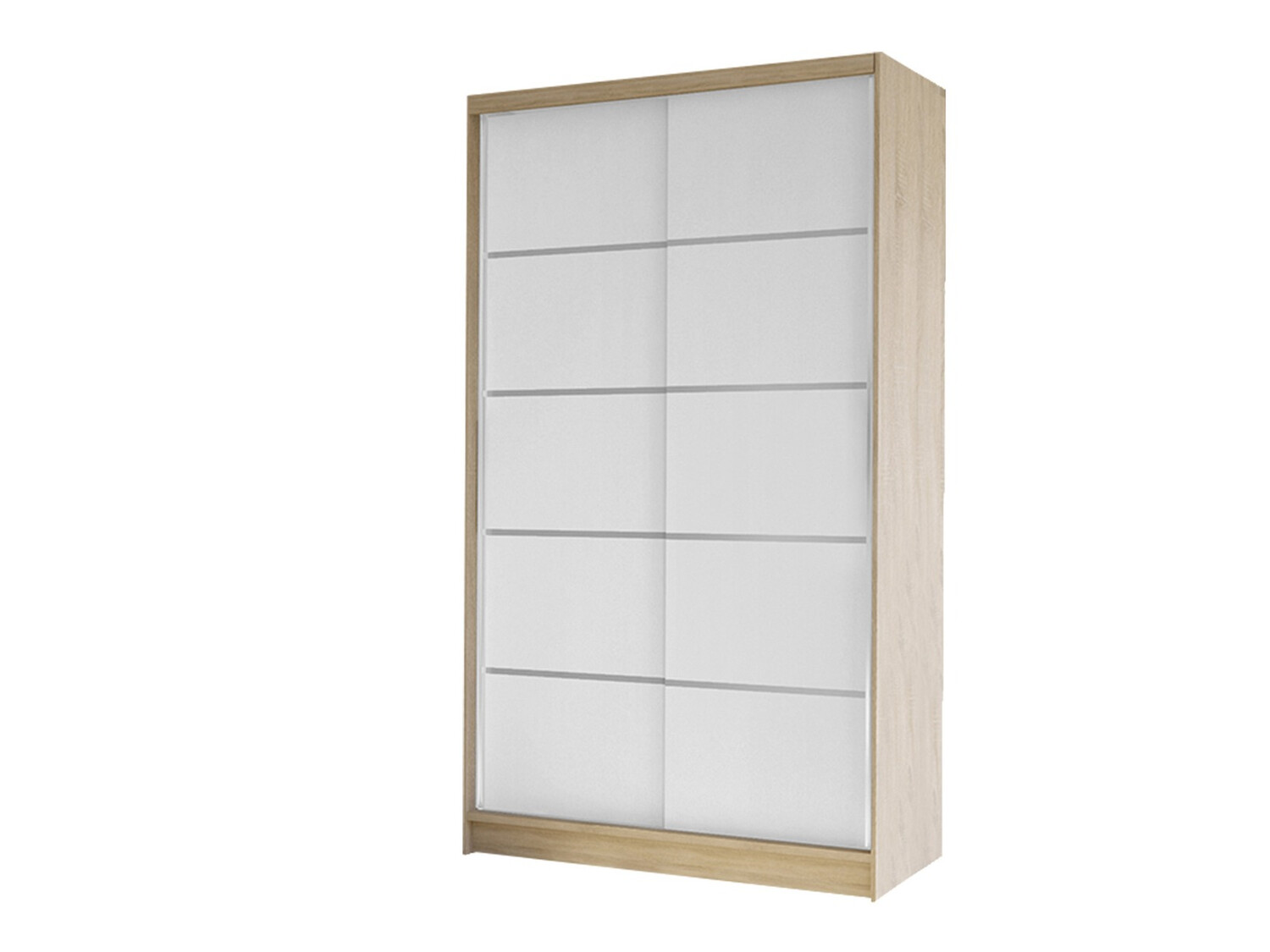 Ormar Closico Fractor IV (Sonoma hrast + Belo)