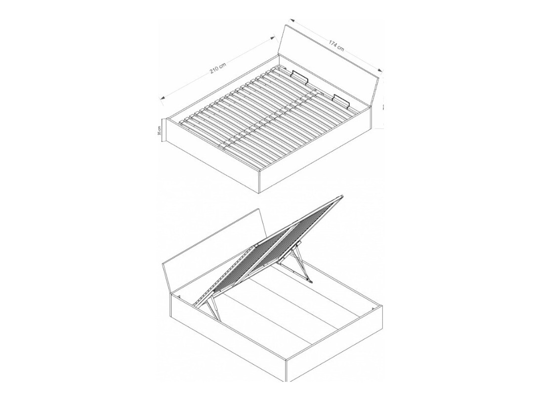 Krevet Elicavo 103 (Belo)
