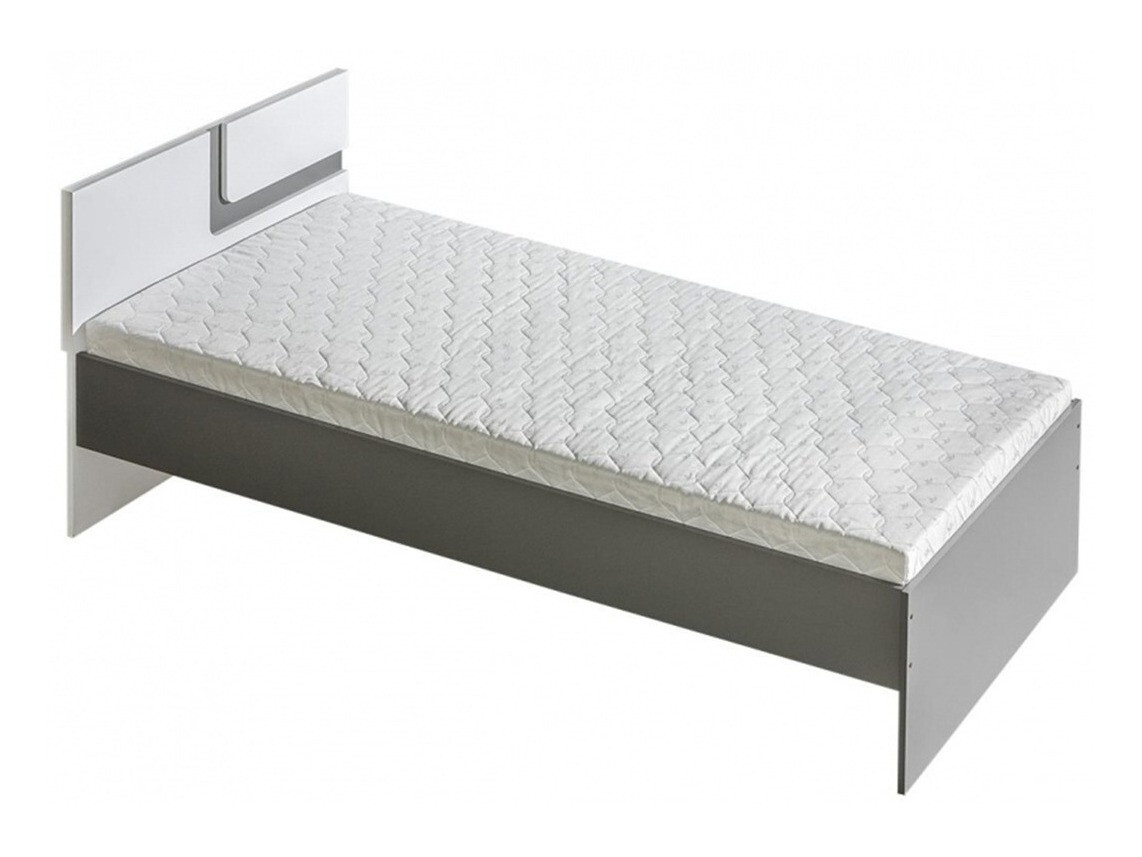 Krevet Levtala 112 (Antracit + Belo)