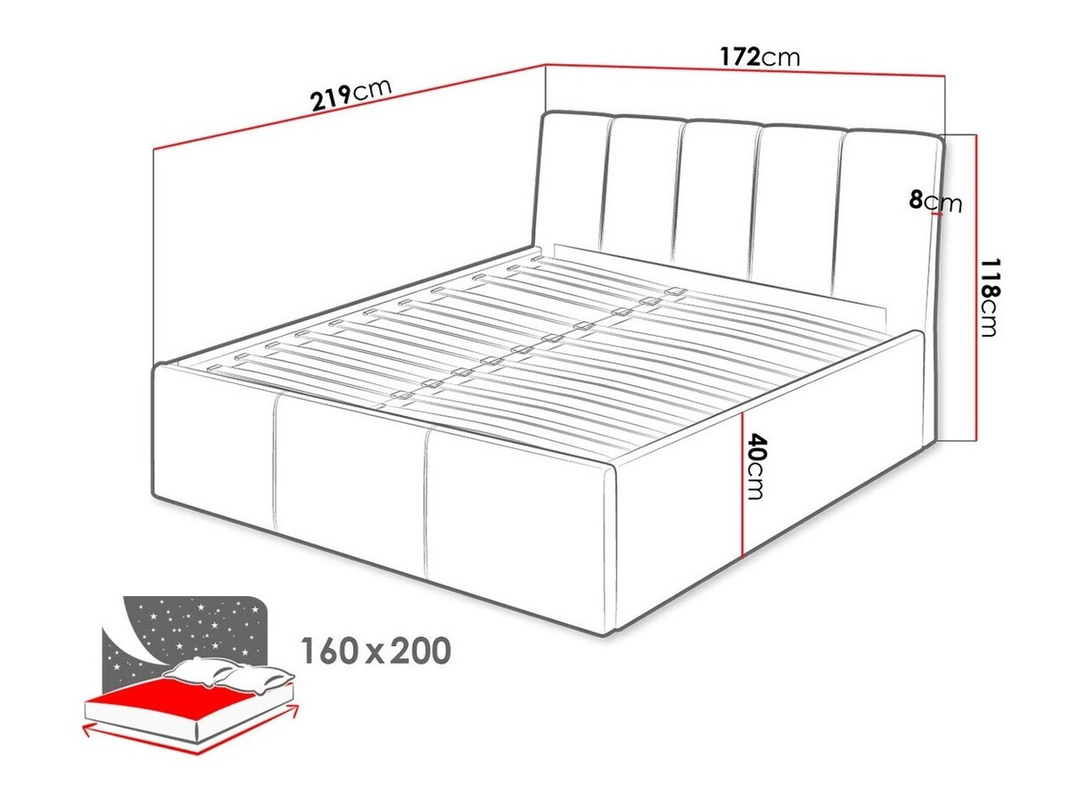 Krevet ComfiDream 167 (Fresh 01)