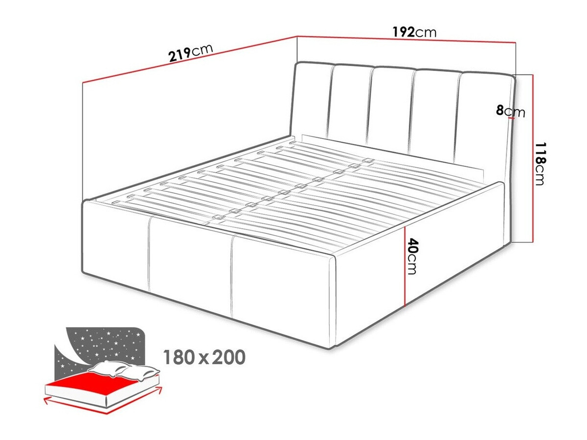 Krevet ComfiDream 167 (Fresh 01)