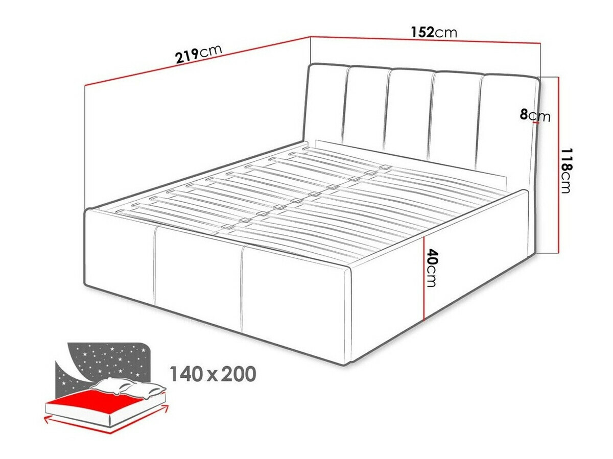 Krevet ComfiDream 167 (Fresh 13)