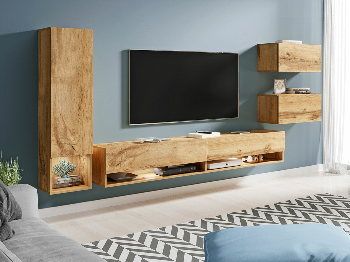 Set za dnevnu sobu Sarasota 124 (Hrast Votan)