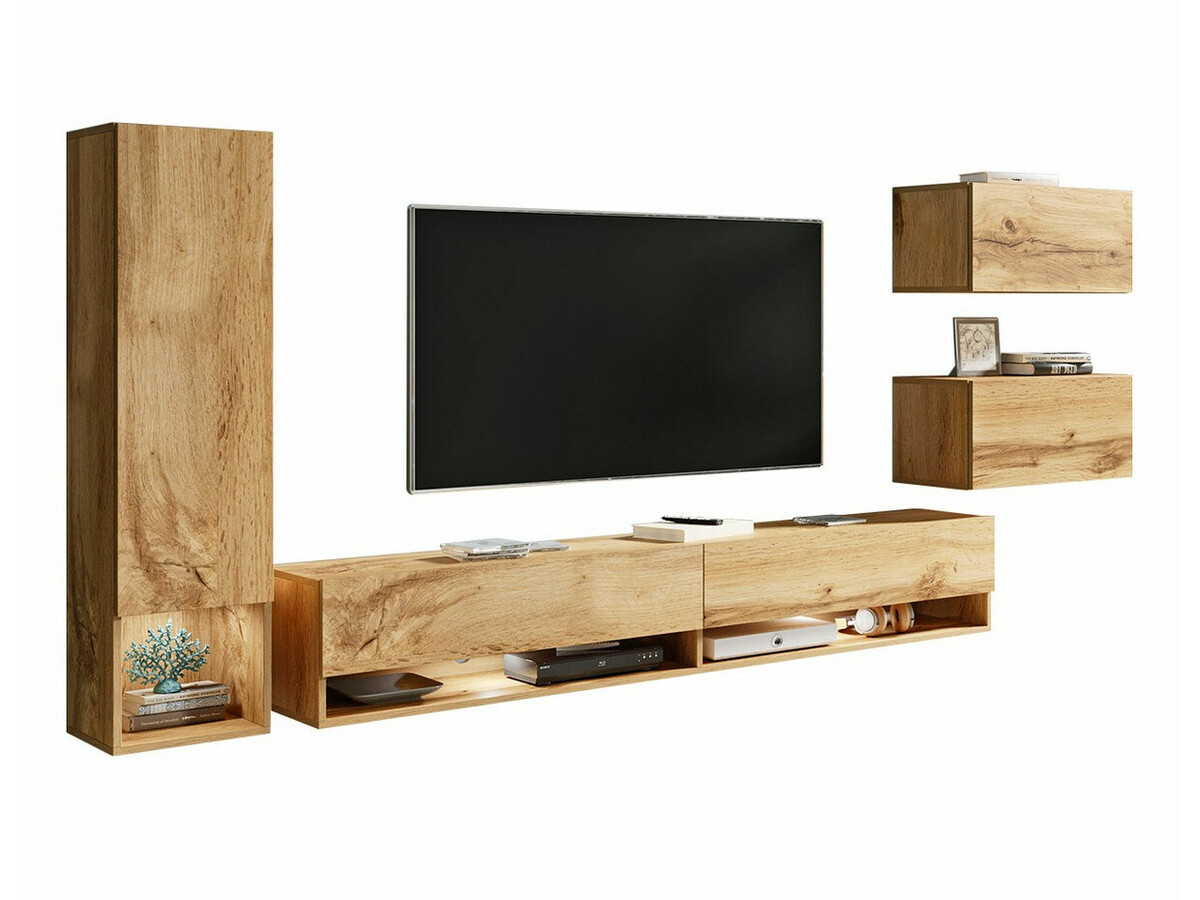 Set za dnevnu sobu Sarasota 124 (Hrast Votan)