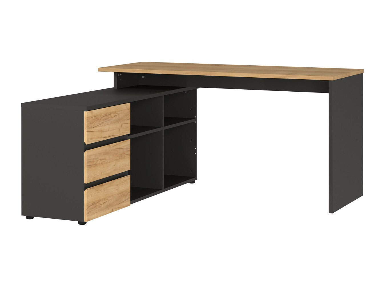 Ugaoni kancelarijski sto Avirome 107