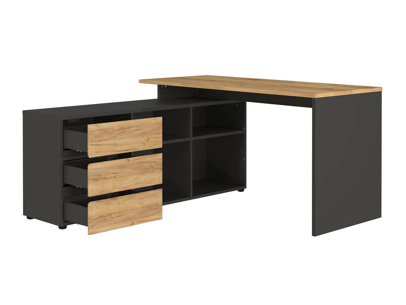 Ugaoni kancelarijski sto Avirome 107