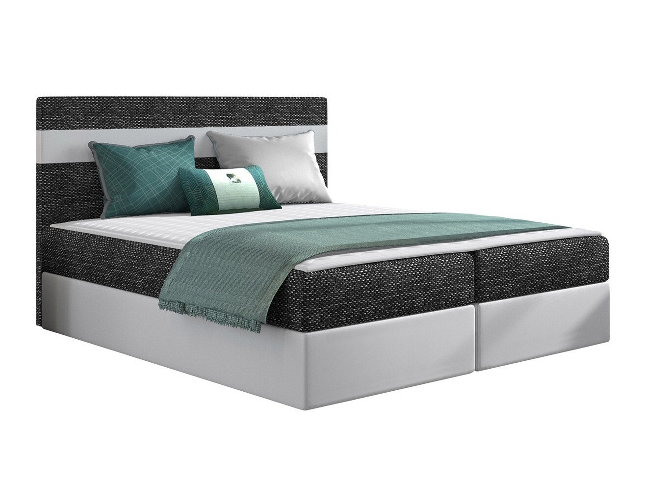 Boxspring krevet Memphis 101 (Lawa 06 + Soft 017)