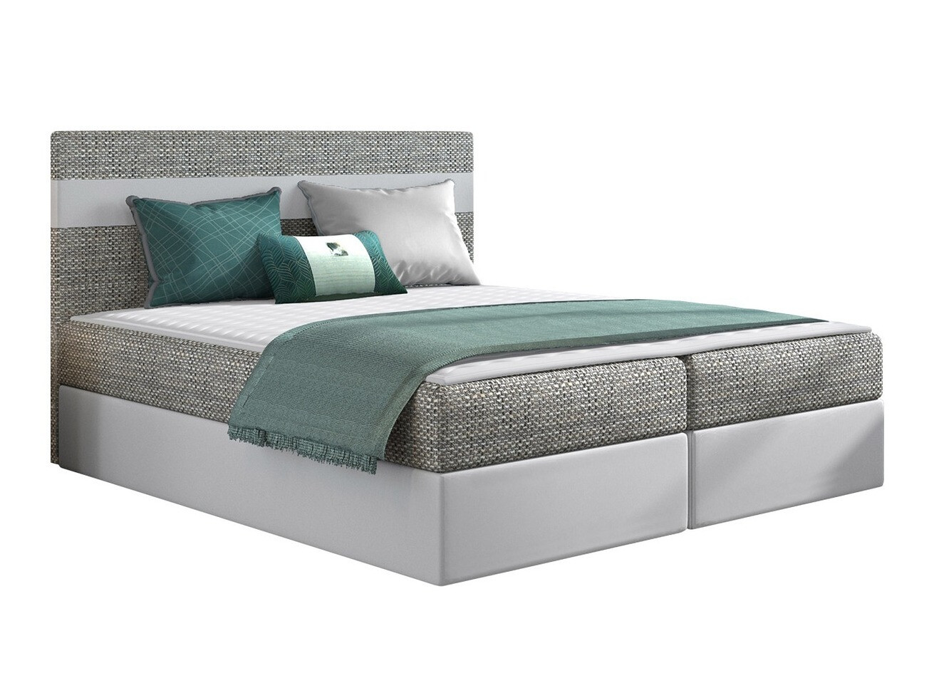 Boxspring krevet Memphis 101 (Lawa 05 + Soft 017)