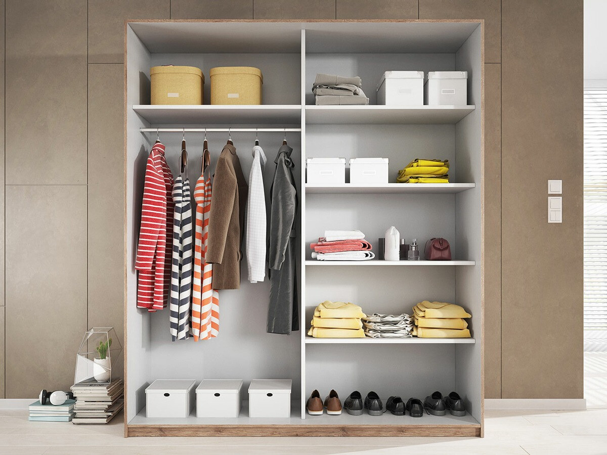 Ormar Levruvu 105 (Manastirski hrast + Crno)