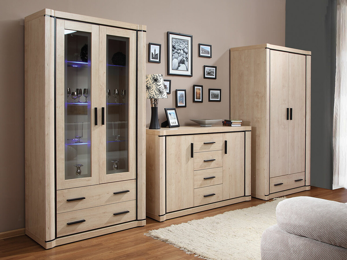 Set za dnevnu sobu Lorelie 125 (Sonoma hrast)