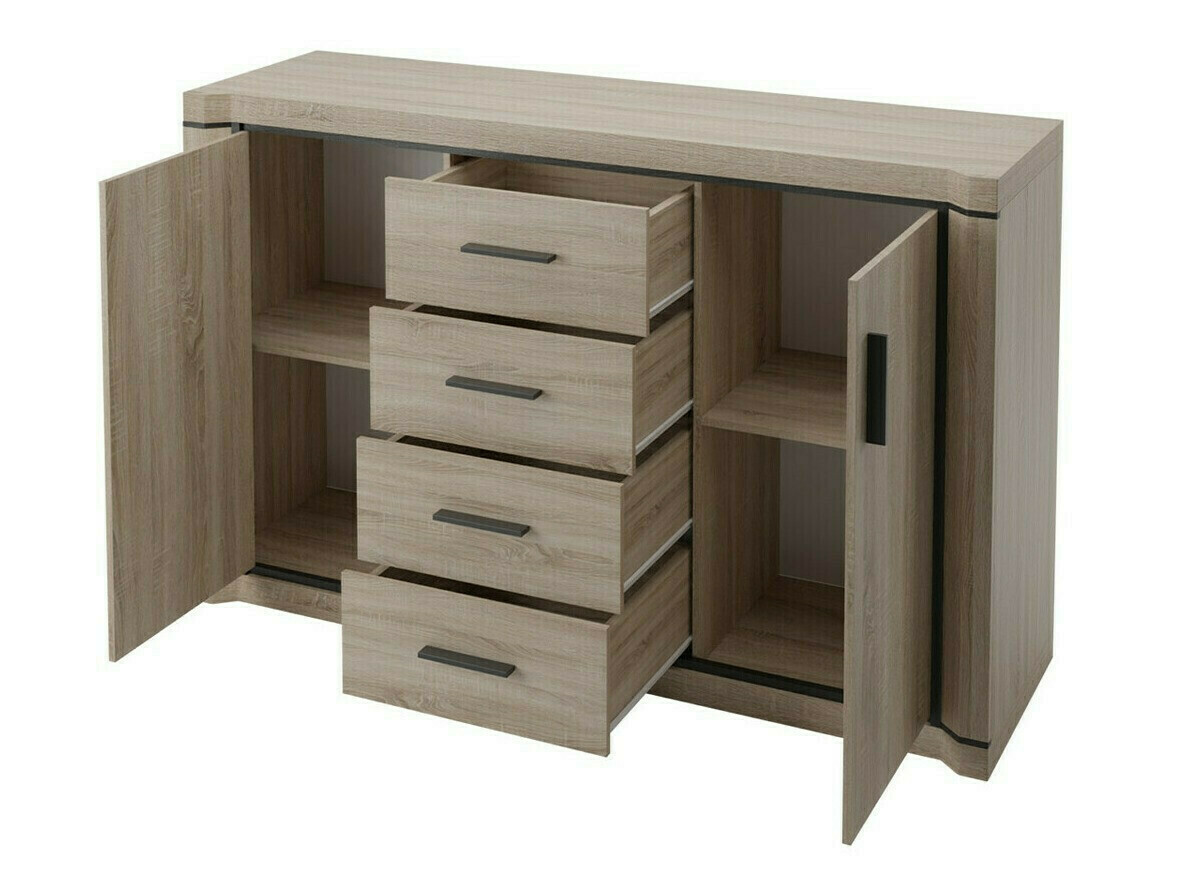 Set za dnevnu sobu Lorelie 125 (Sonoma hrast)