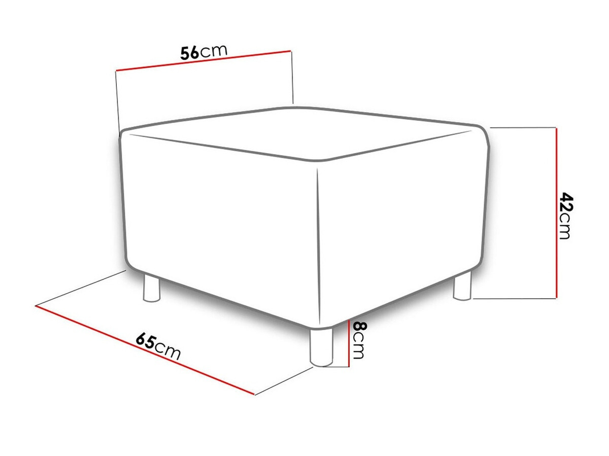 Tabure Comfivo 126 (Uttario Velvet 2963)