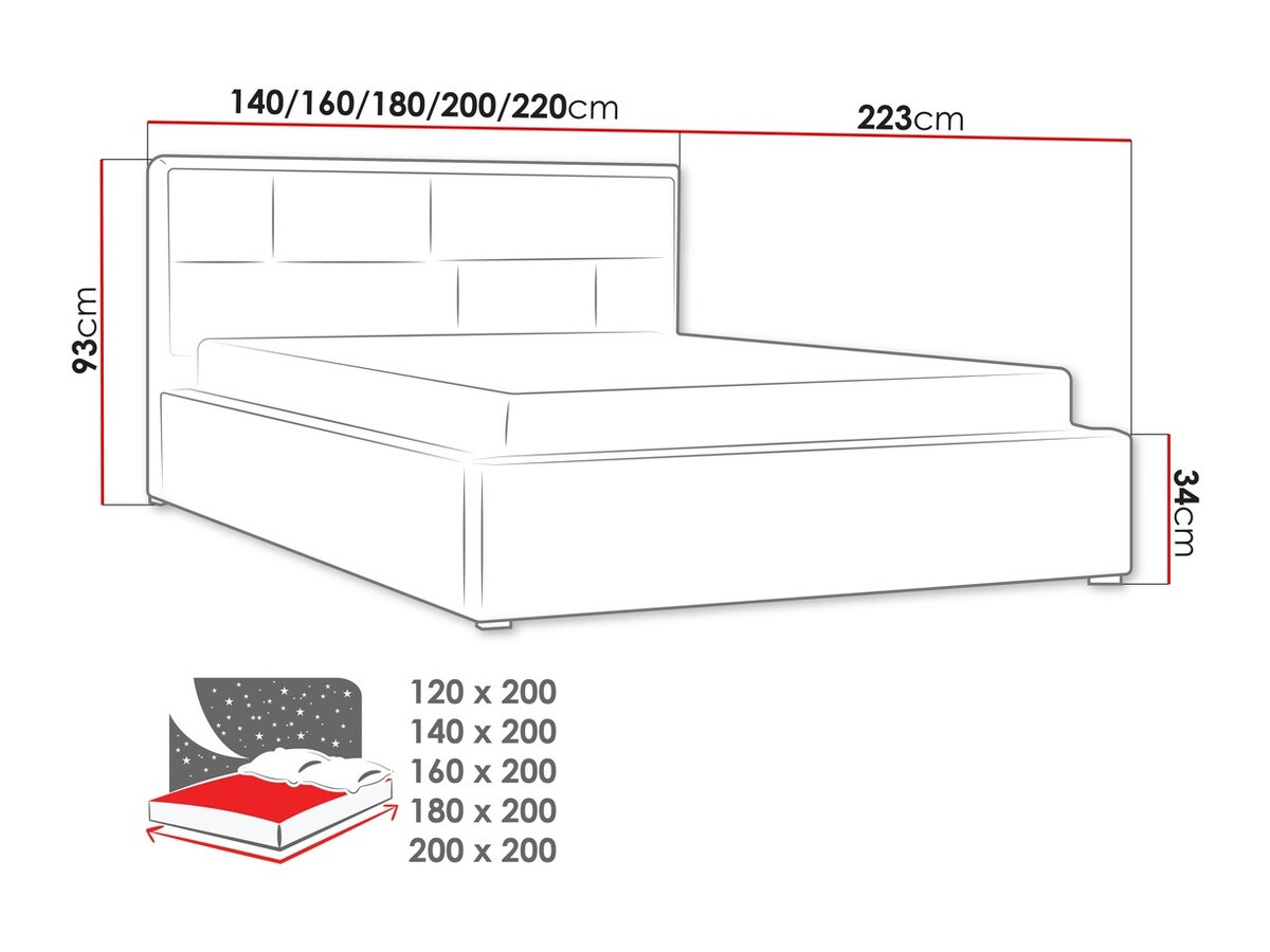 Krevet Pomona 105 (Victoria 14 863)