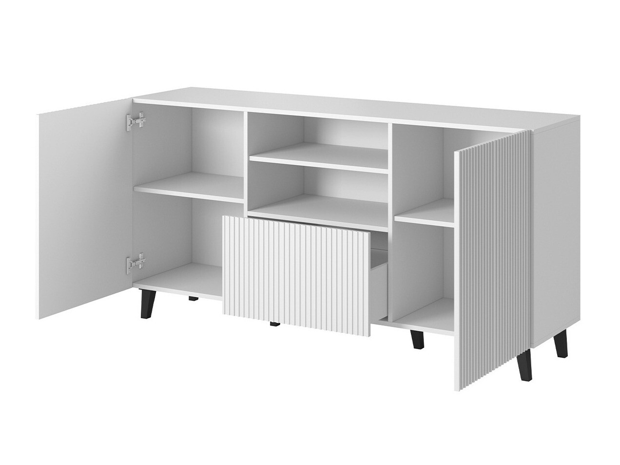 Komoda Levmari 100 (Crno)