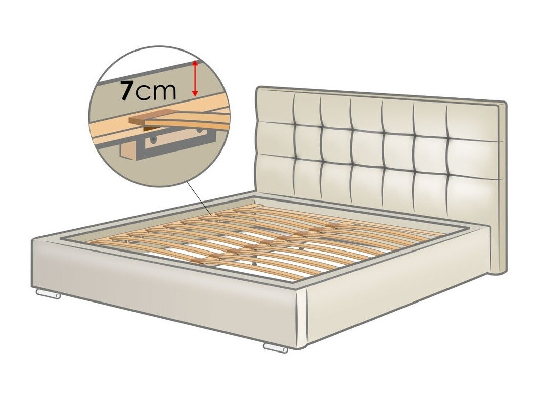 Krevet Baltimore 122 (Soft 017)