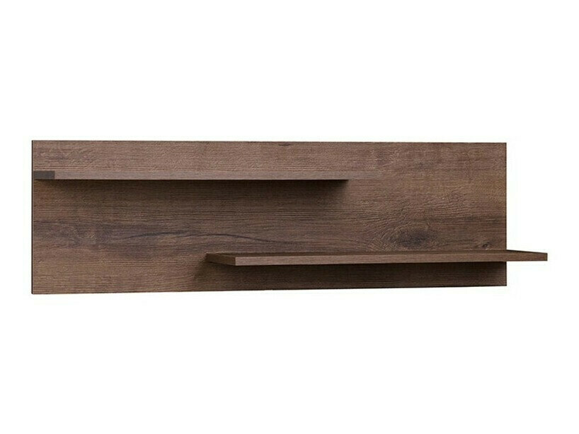 Set za dnevnu sobu Fivelbo 115 (Manastirski hrast + Crna visoki sjaj)