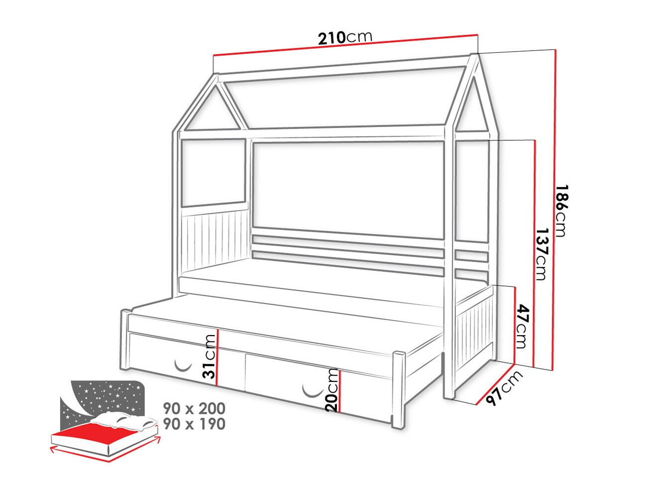 Krevet Henderson 131