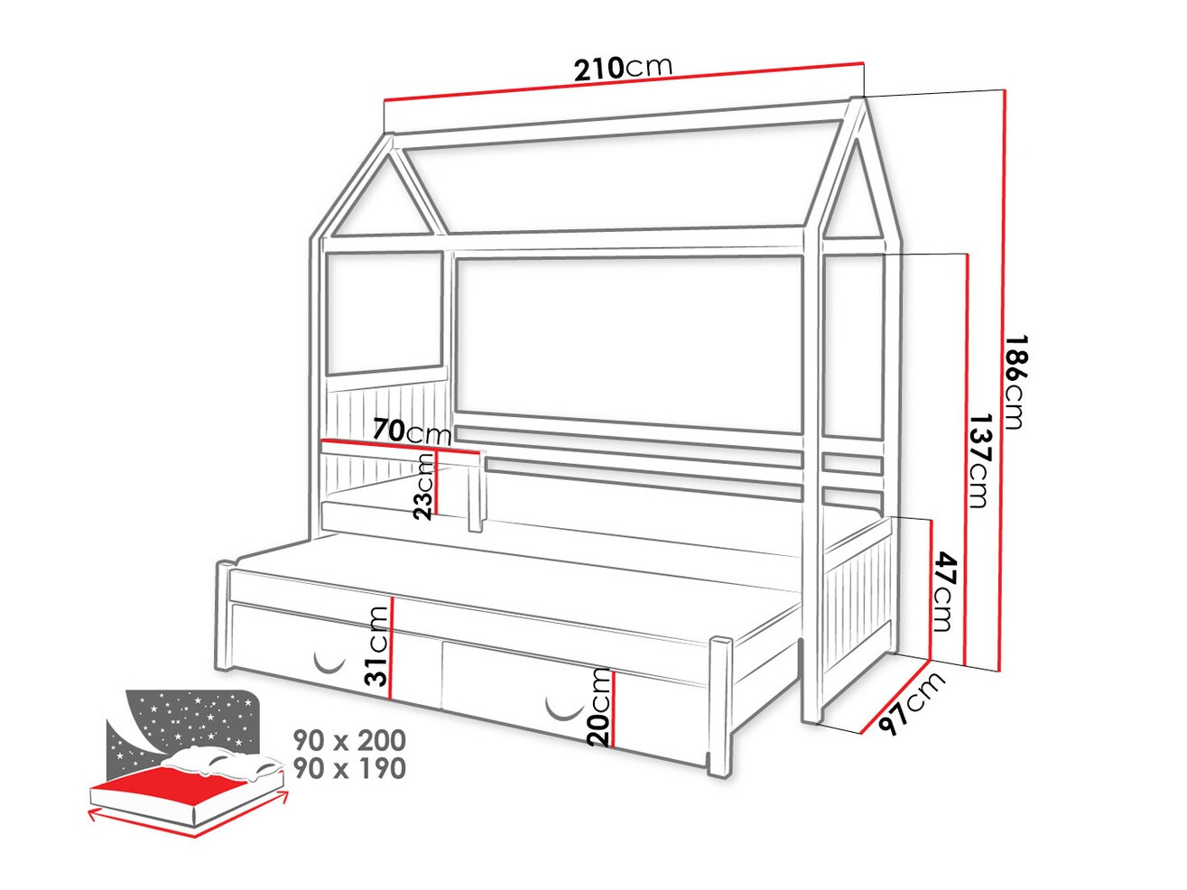 Krevet Henderson 131