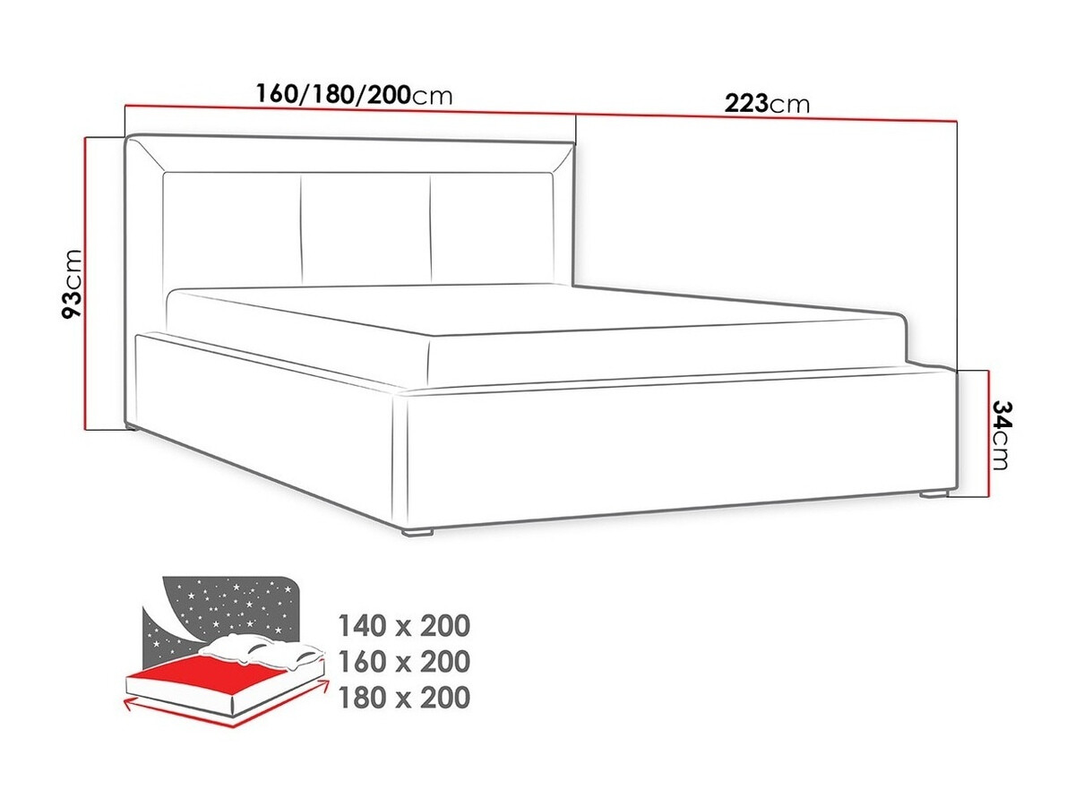 Krevet Pomona 101 (Malmo 13 380)