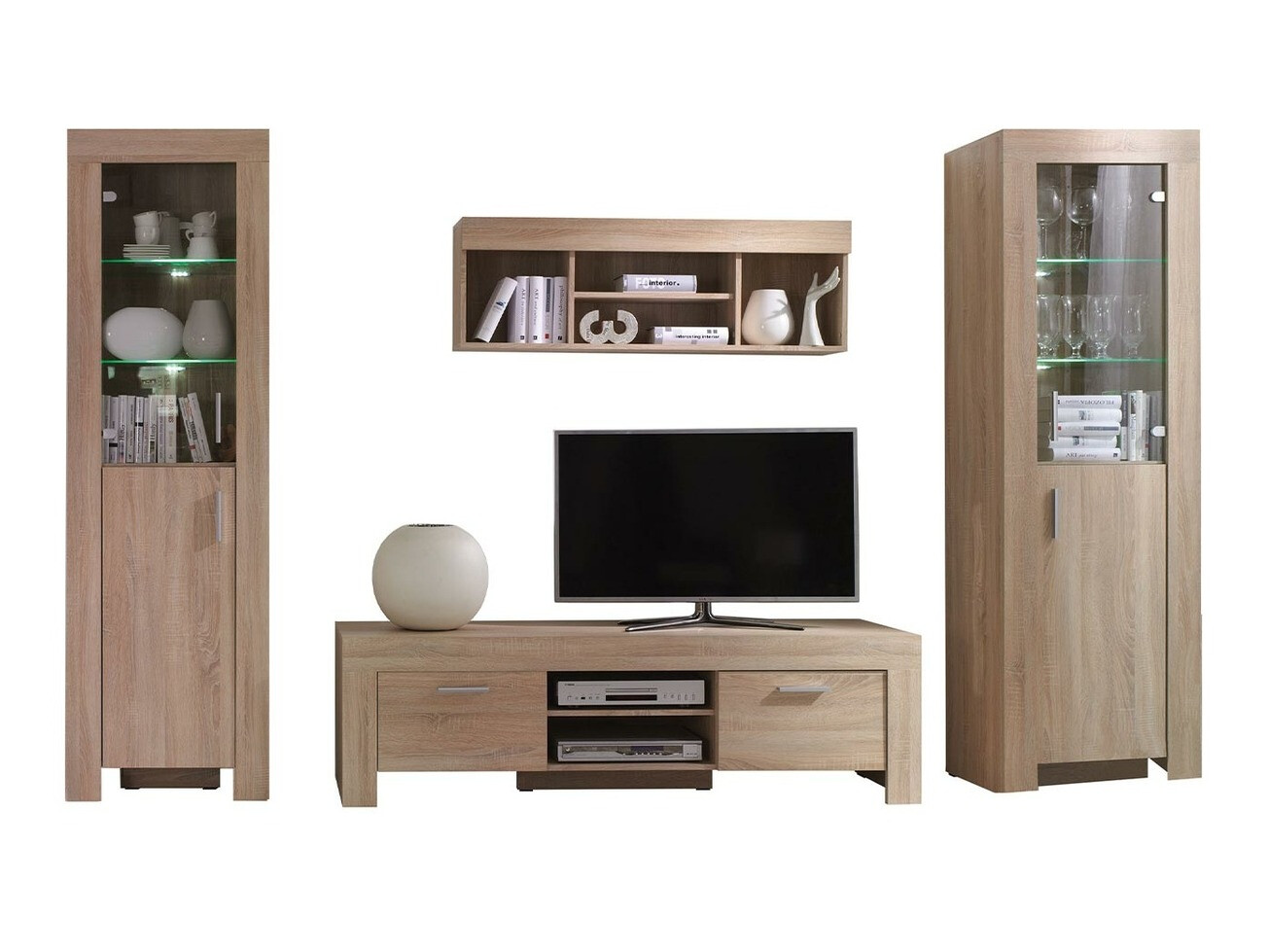 Set za dnevnu sobu Melfeli 124 (Sonoma hrast)