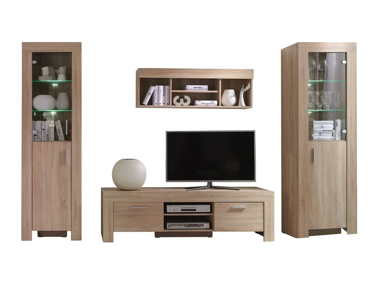 Set za dnevnu sobu Melfeli 124 (Sonoma hrast)