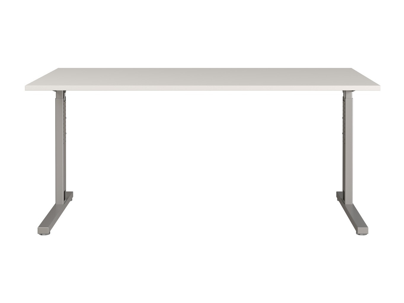 Kancelarijski sto Lartesi 106 (Svetloosiva + Graphite)