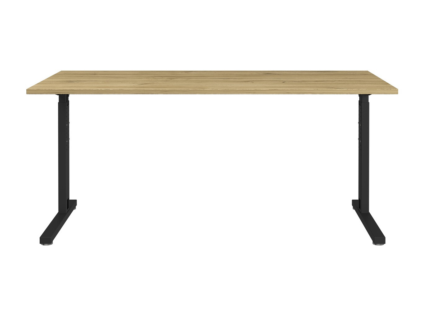 Kancelarijski sto Lartesi 106 (Unuk hrast + Crno)