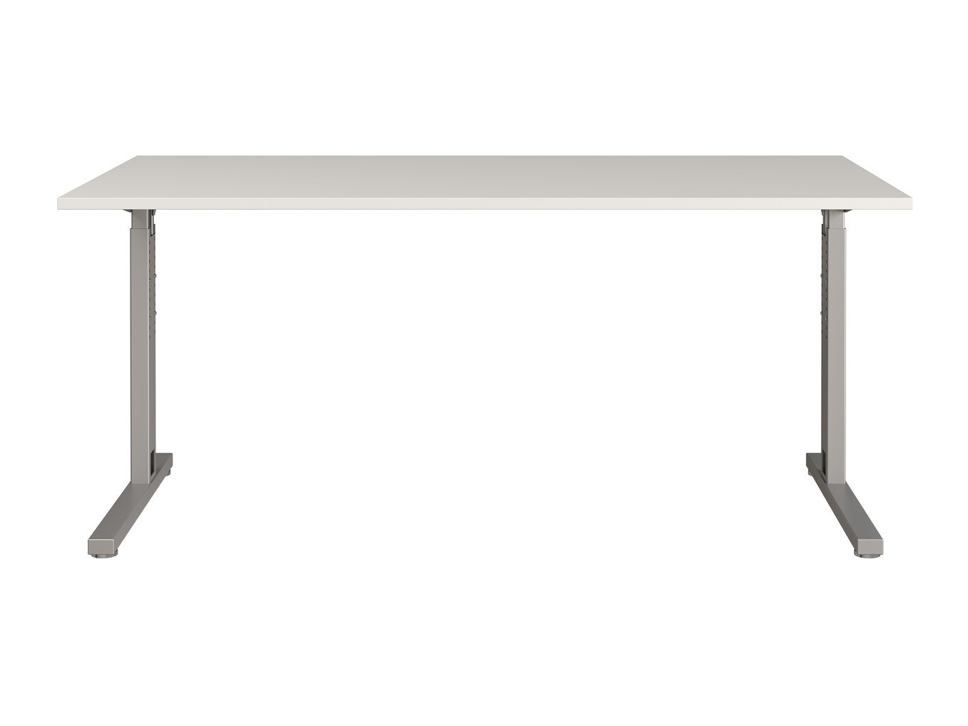 Kancelarijski sto Lartesi 107 (Svetloosiva + Graphite)