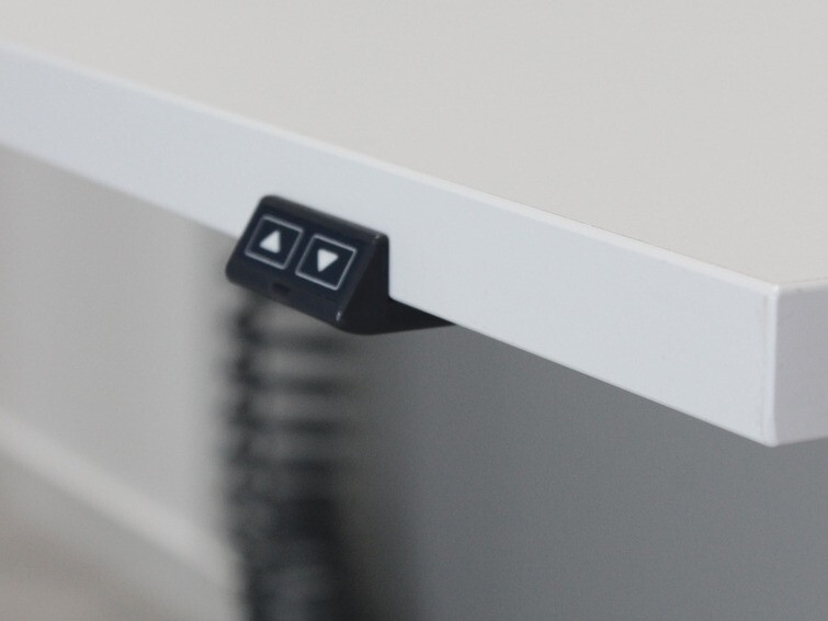 Sto sa podesivom visinom Eliromo 109 (Svetloosiva + Sivo)