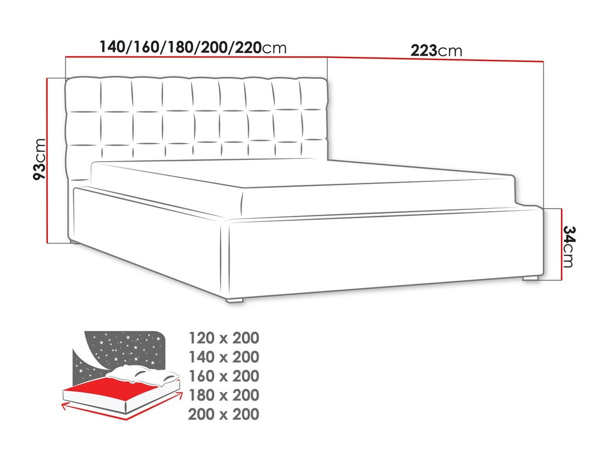 Krevet Pomona 106 (Malmo 13 365)